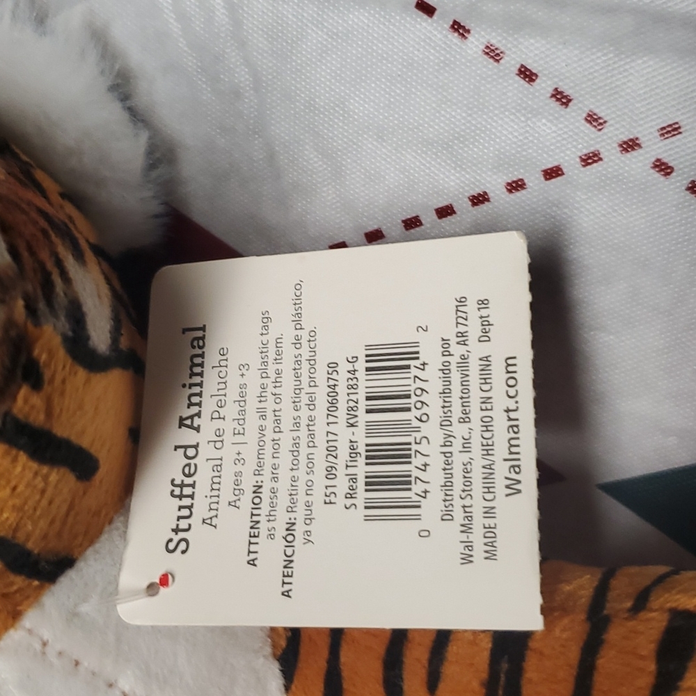 Stuffed Tiger - Picture 3 of 5